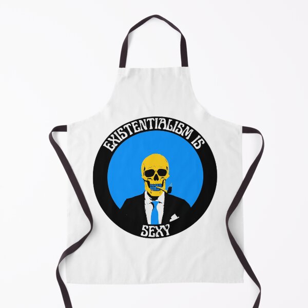 Aperçu de l'œuvre Existentialism Is Sexy Pop Art Skull créée et vendue par PVSKI.
