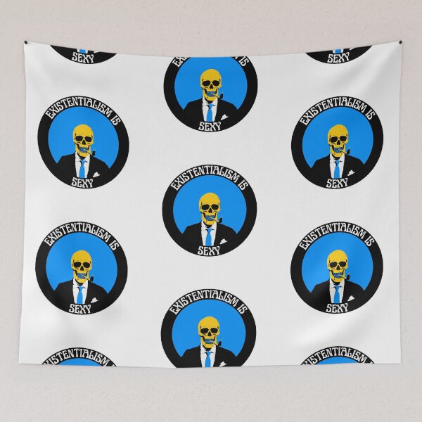 Artikelvorschau, Existentialism Is Sexy Pop Art Skull entworfen und verkauft von PVSKI.