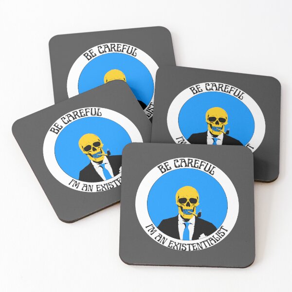 Artikelvorschau, I'm an Existentialist Pop Art Skull entworfen und verkauft von PVSKI.