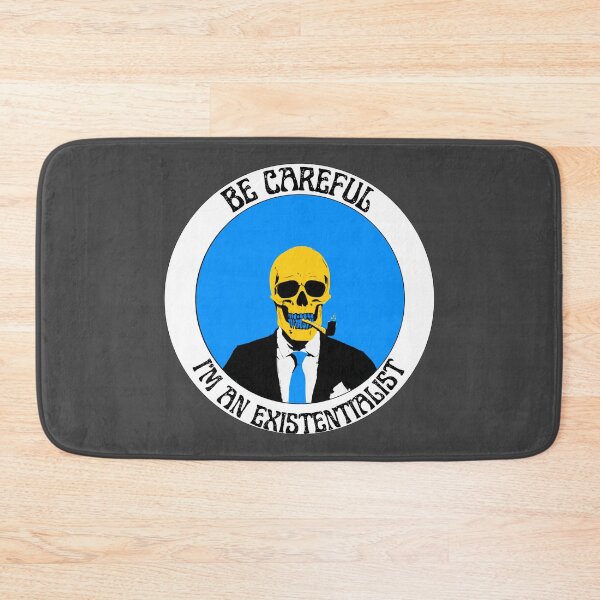 Artikelvorschau, I'm an Existentialist Pop Art Skull entworfen und verkauft von PVSKI.