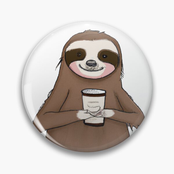 Item preview, Sloth drinks Coffee designed and sold by meshhead.