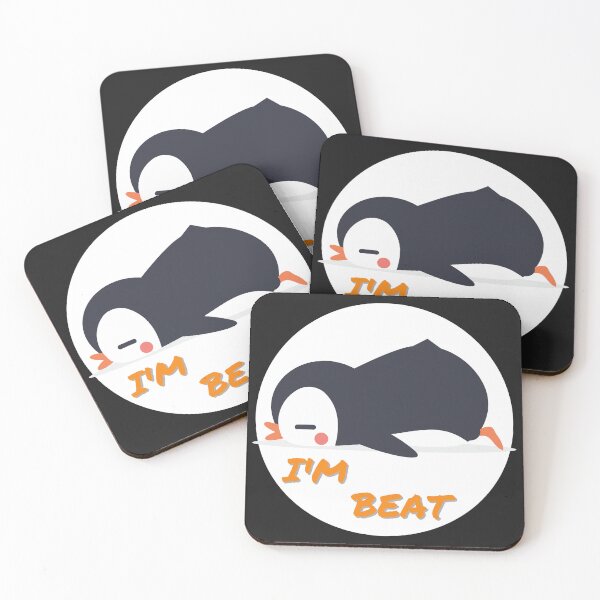 Item preview, Tired Penguin designed and sold by SleepyTimeTales.