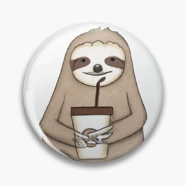 Item preview, Sloth drinks Coffee designed and sold by meshhead.