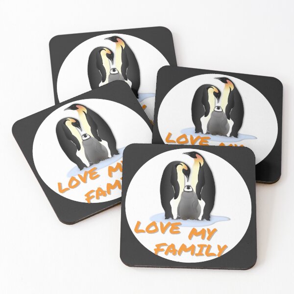 Item preview, Penguin Family designed and sold by SleepyTimeTales.