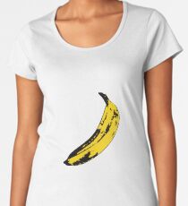 Warhol-Banane Frauen Premium T-Shirts