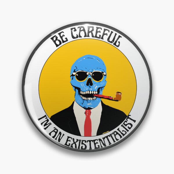 Artikelvorschau, Ich bin ein existenzialistischer Pop-Art-Totenkopf entworfen und verkauft von PVSKI.