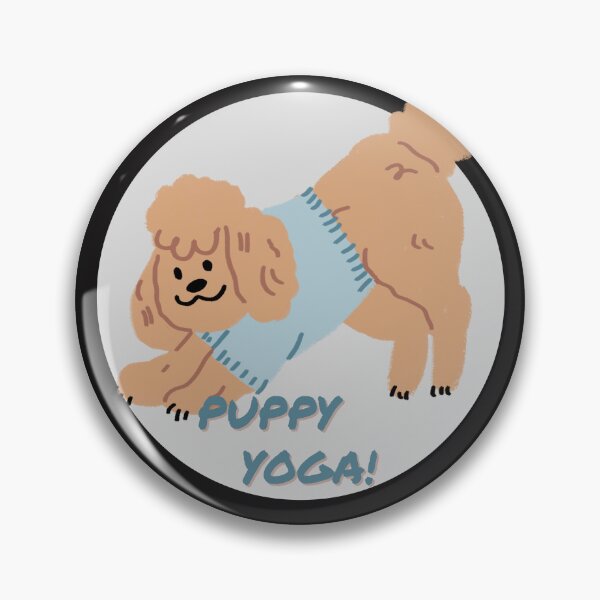 Item preview, Puppy Yoga Poodle designed and sold by SleepyTimeTales.