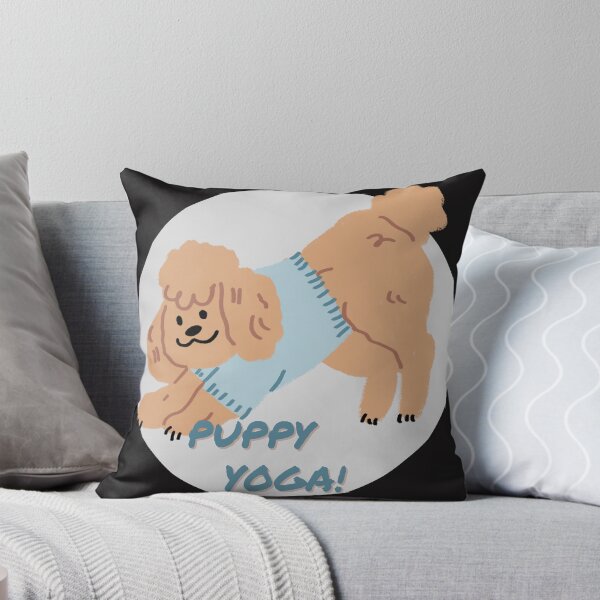 Item preview, Puppy Yoga Poodle designed and sold by SleepyTimeTales.