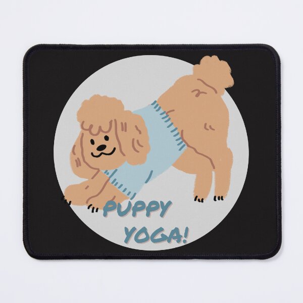 Item preview, Puppy Yoga Poodle designed and sold by SleepyTimeTales.