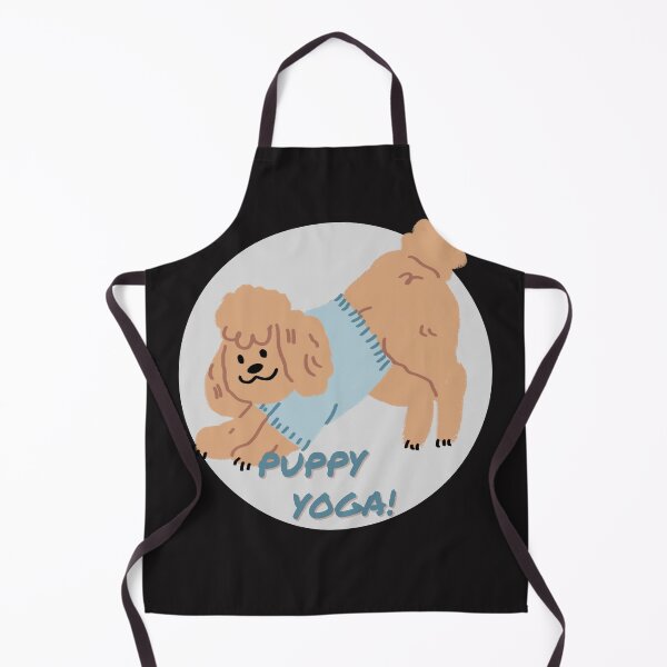 Item preview, Puppy Yoga Poodle designed and sold by SleepyTimeTales.