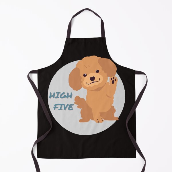 Item preview, High Five Poodle designed and sold by SleepyTimeTales.