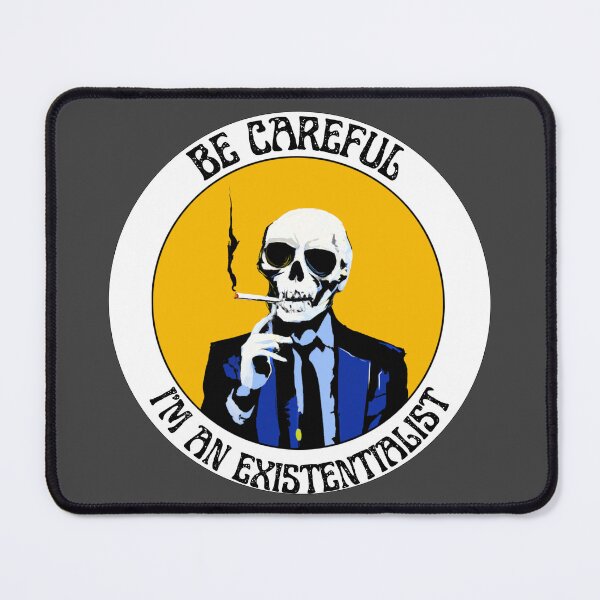 Artikelvorschau, I'm an Existentialist Pop Art Skull entworfen und verkauft von PVSKI.