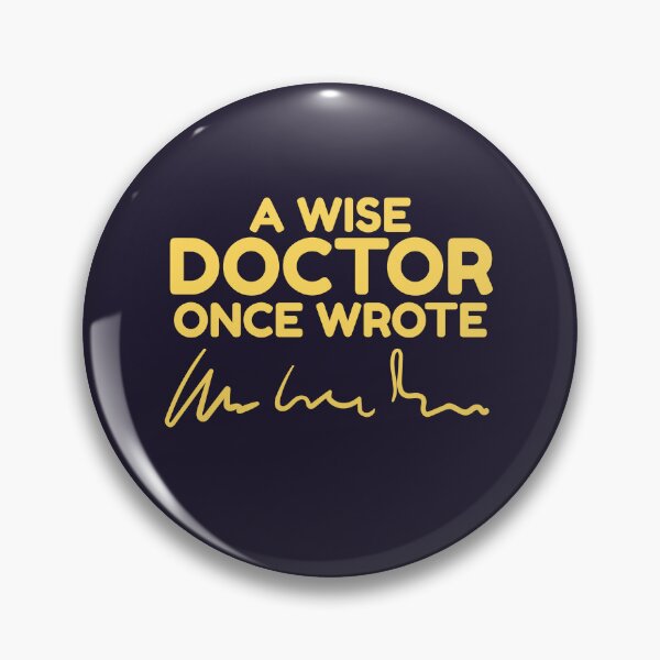 Item preview, A wise doctor once wrote scribble funny design designed and sold by justjonboy.