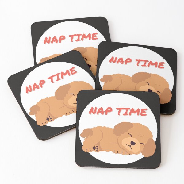 Item preview, Poodle Nap Time designed and sold by SleepyTimeTales.