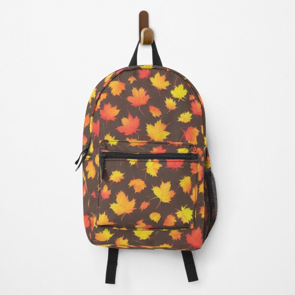 Item preview, Autumn pattern orange leafs designed and sold by AsKartongs.
