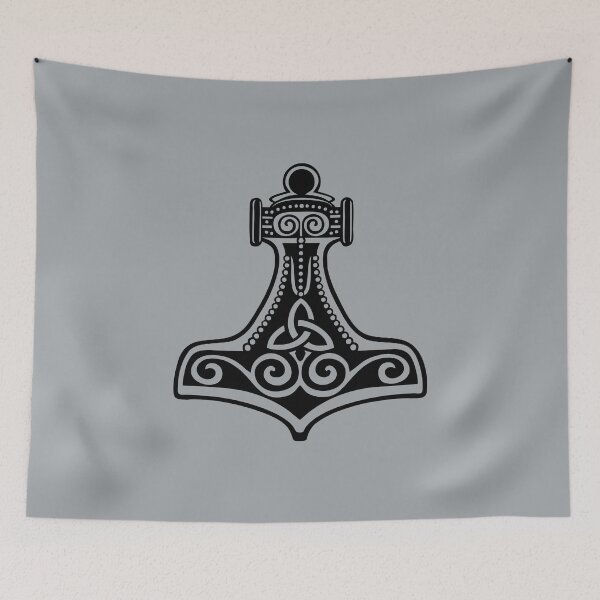 Item preview, Thors Hammer, Triquetra, Mjolnir, Mjölnir, Celtic, Thor Symbol designed and sold by nitty-gritty.