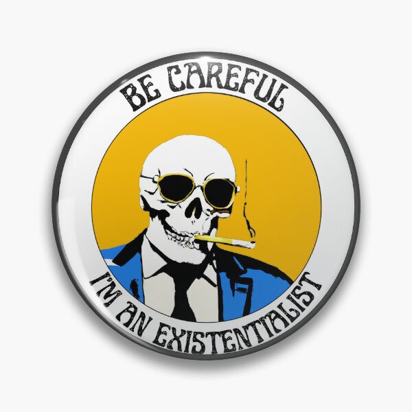 Artikelvorschau, Ich bin ein existenzialistischer Pop-Art-Totenkopf entworfen und verkauft von PVSKI.