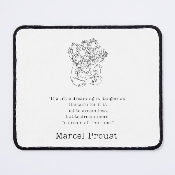 Item preview, "Dream all the time" - Marcel Proust designed and sold by BookberryGarden.