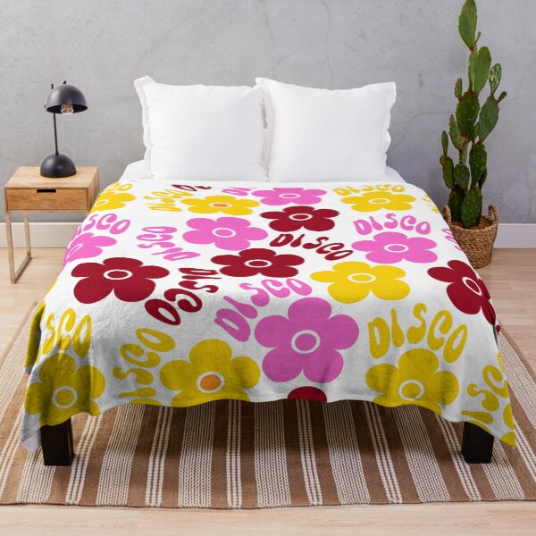 Item preview, Groovy Disco 70s Retro Flowers designed and sold by SunnyBrand.