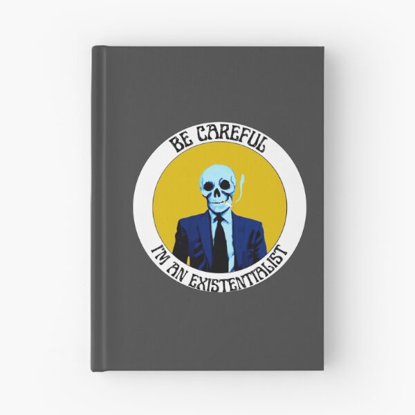 Artikelvorschau, I'm an Existentialist Pop Art Skull entworfen und verkauft von PVSKI.
