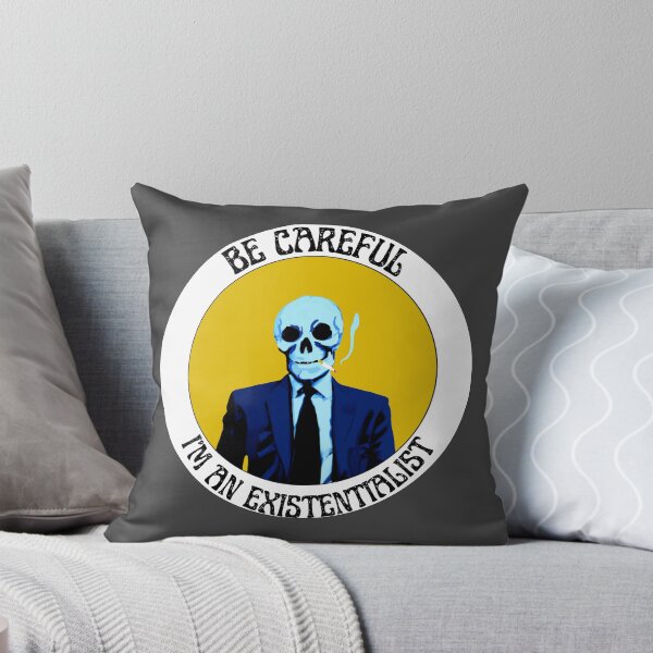 Artikelvorschau, I'm an Existentialist Pop Art Skull entworfen und verkauft von PVSKI.