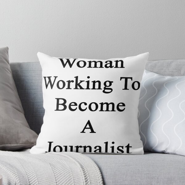 Item preview, Woman Working To Become A Journalist  designed and sold by supernova23.
