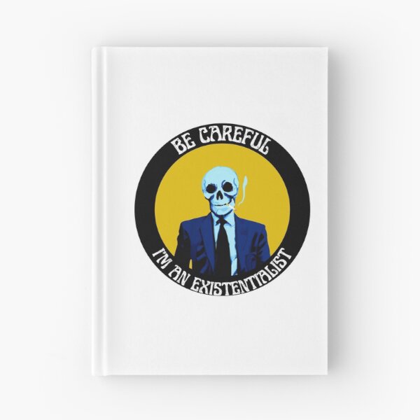 Aperçu de l'œuvre I'm an Existentialist Pop Art Skull créée et vendue par PVSKI.