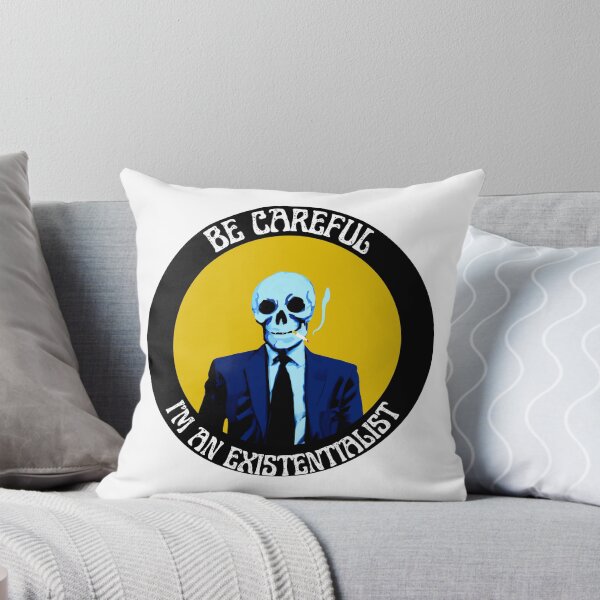 Artikelvorschau, I'm an Existentialist Pop Art Skull entworfen und verkauft von PVSKI.