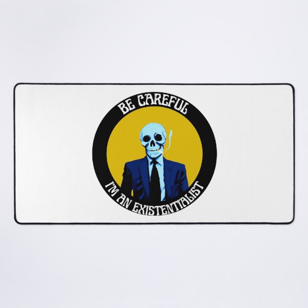 Artikelvorschau, I'm an Existentialist Pop Art Skull entworfen und verkauft von PVSKI.