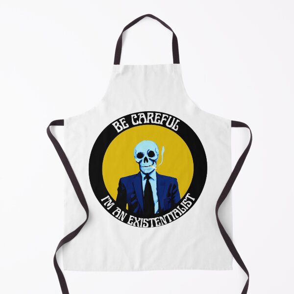 Aperçu de l'œuvre I'm an Existentialist Pop Art Skull créée et vendue par PVSKI.