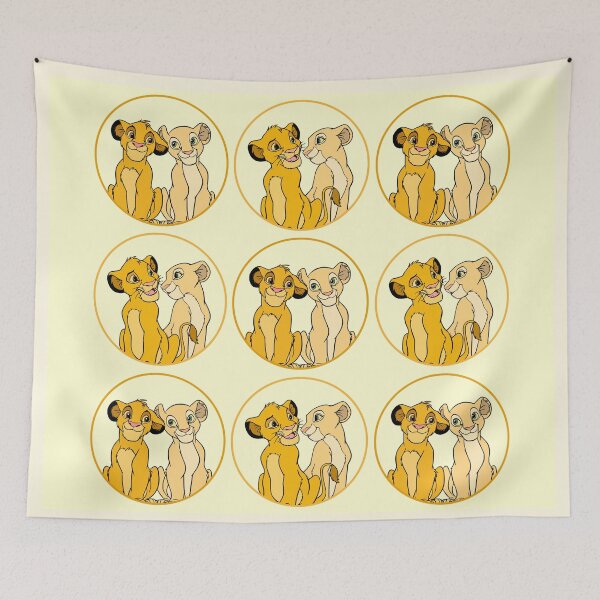 Item preview, Simba And Nala - Cartoon Cubs designed and sold by RMelissart.
