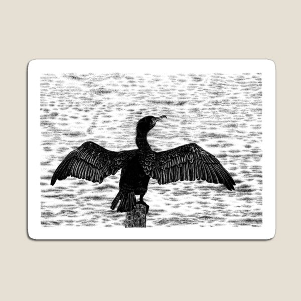 Item preview, Great cormorant designed and sold by LorenDowding.