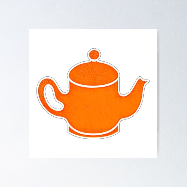 Item preview, Teapot orange designed and sold by marjard.