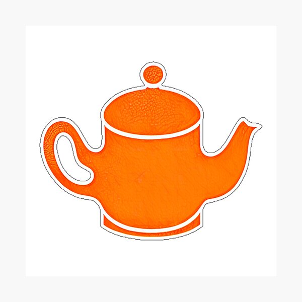 Item preview, Teapot orange designed and sold by marjard.