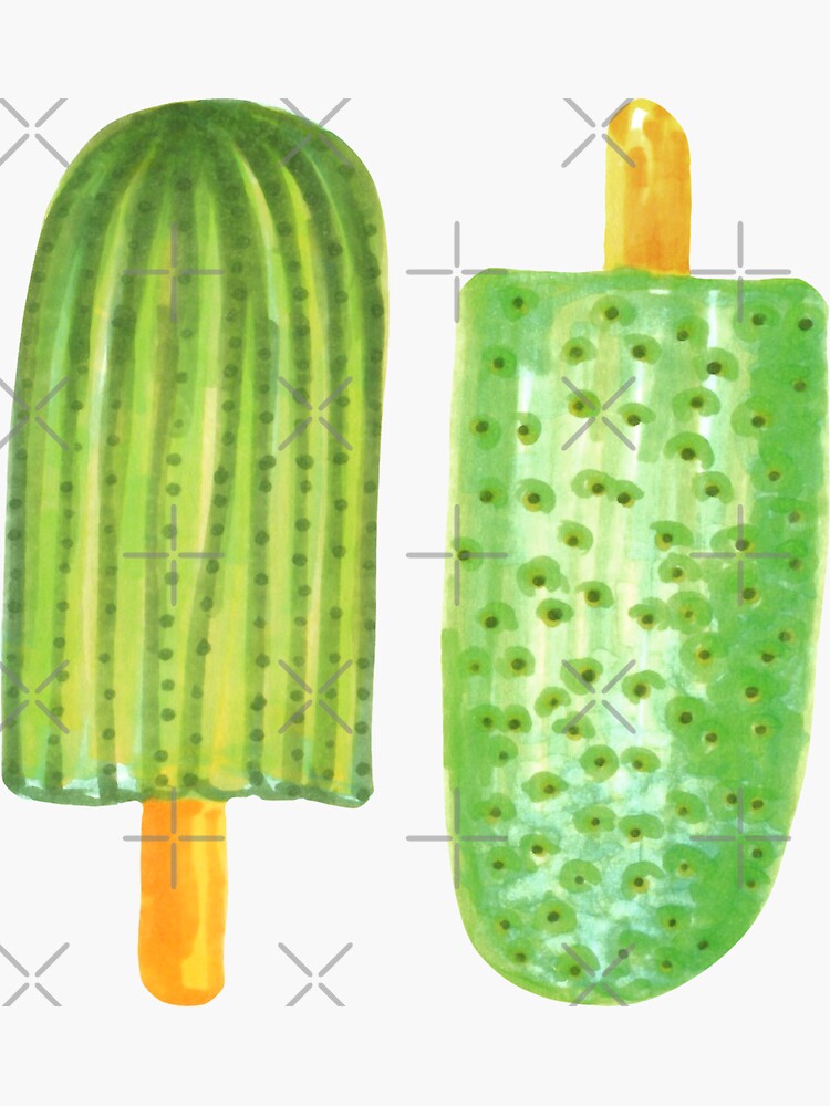 Cactus Popsicles Pattern by designdn