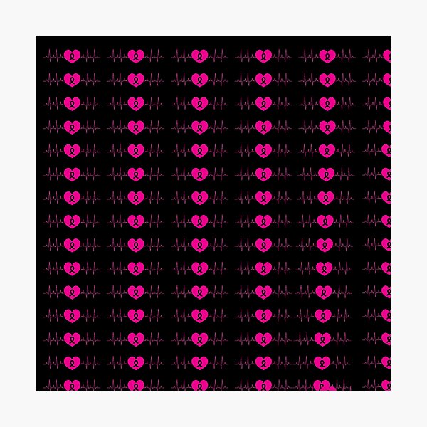 Item preview, Heart beat ribbon designed and sold by pnkpopcorn.