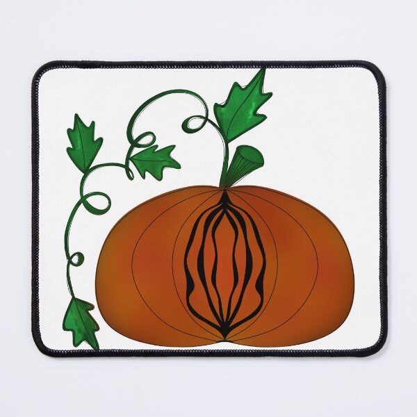 Item preview, Pumpkin Vulva  designed and sold by Tammie  Sharp.