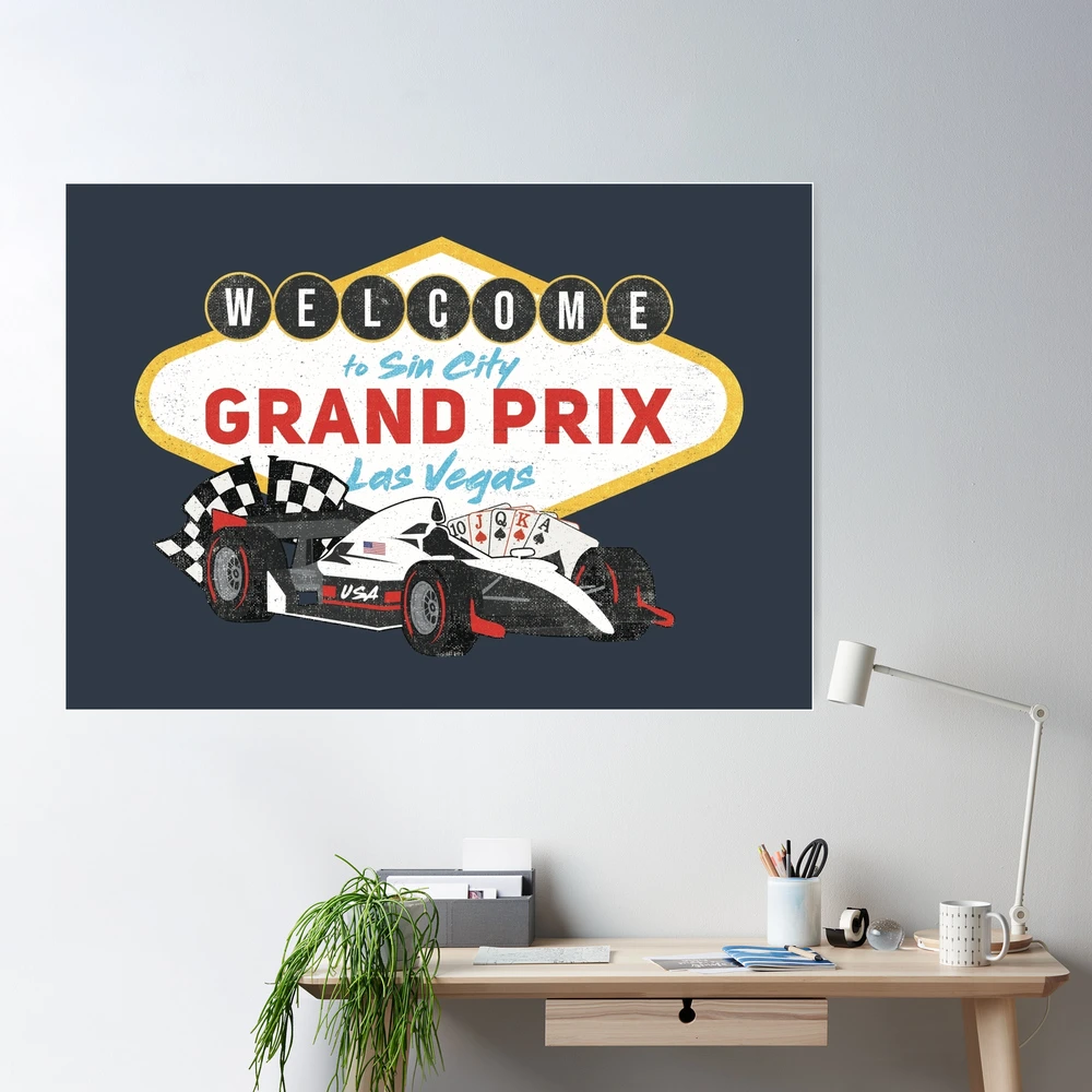 F1 Grand Prix Las Vegas Poster for Sale by F1GearStop