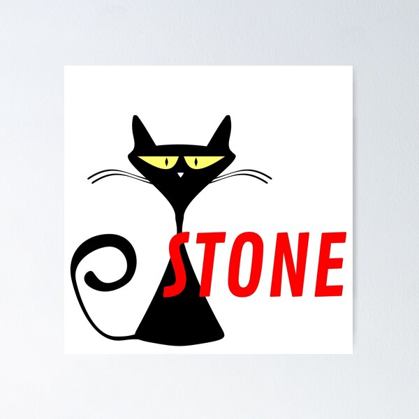 Item preview, If your pet is called Stone, give a personalized sticker. Names for cats and dogs. Pet names. designed and sold by EMIPRINCESS.