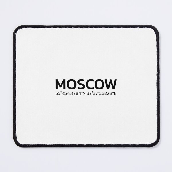 Item preview, Moscow Coordinates designed and sold by BeratBozan.