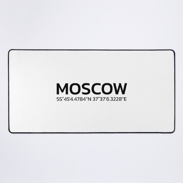 Item preview, Moscow Coordinates designed and sold by BeratBozan.