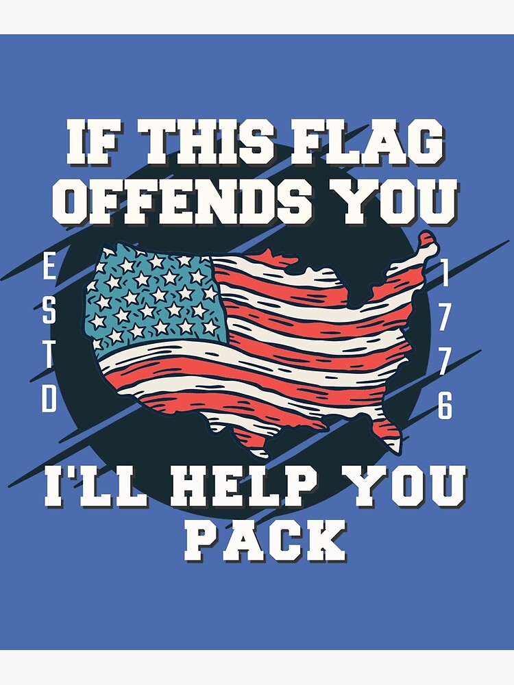 If This Chicago Bears Flag Offends You Your Team Suck T-Shirt - T-shirts  Low Price