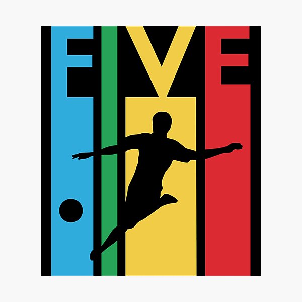 Item preview, 5th Birthday Gift Five Colorful Soccer Birthday 5 Year Old Essential T-Shirt designed and sold by marisannogm.