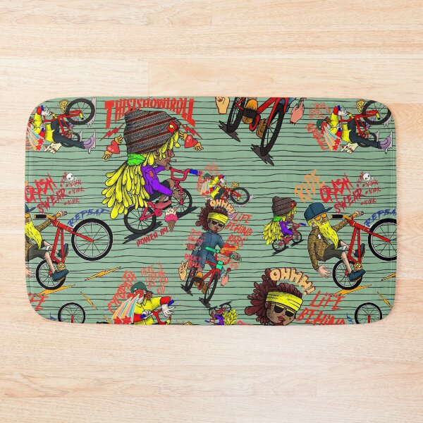 Item preview, bike gang pattern designed and sold by Brotherconk.