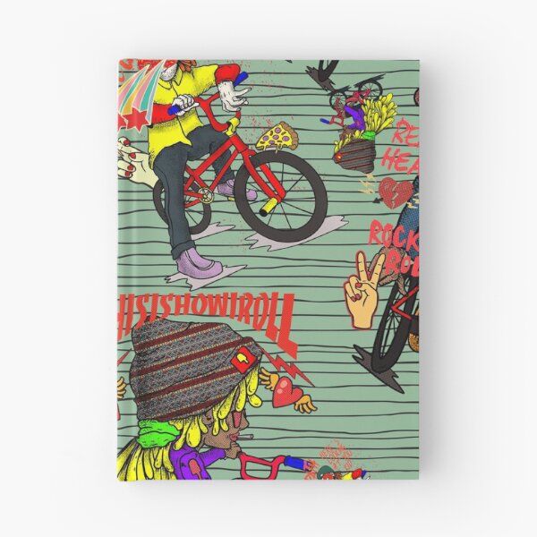 Item preview, bike gang pattern designed and sold by Brotherconk.