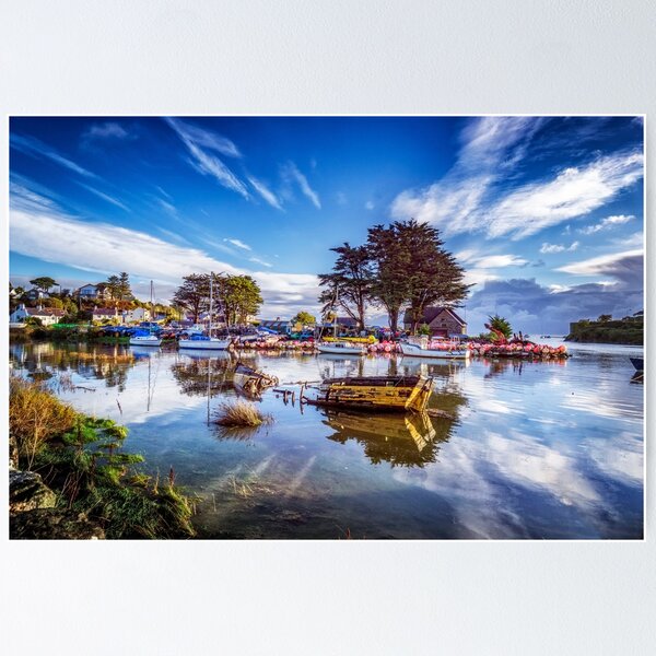 Item preview, Abersoch inner harbour spring tide.IHCLD designed and sold by Turtle  Photography.