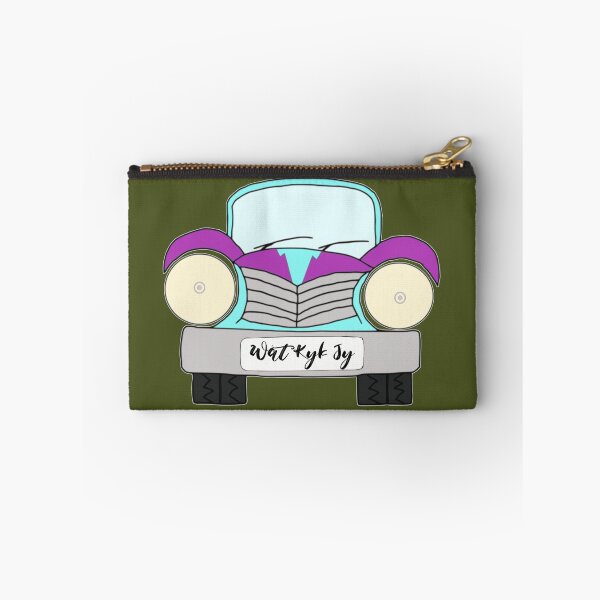 Item preview, Afrikaans, Old Car Blue and Purple Afrikaans wat kyk jy designed and sold by Hypnotees.