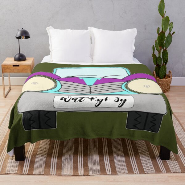 Item preview, Afrikaans, Old Car Blue and Purple Afrikaans wat kyk jy designed and sold by Hypnotees.