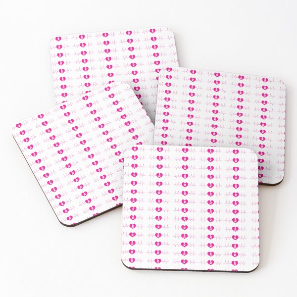 Item preview, Heart beat ribbon designed and sold by pnkpopcorn.