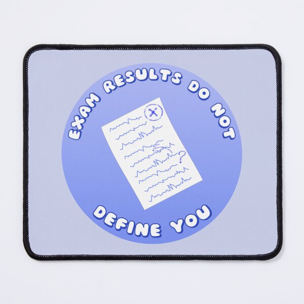 Item preview, Exam Results Do Not Define You Exam Paper Blue designed and sold by everything4eva.